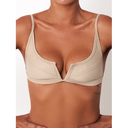 Back Closure Sling Adjustable Straps Bikini Tops